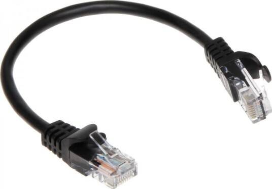 Rbline Patchcord Rj45/0,2 Sort 0,2M