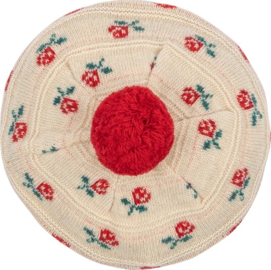 Konges Sløjd Beret   Ull/Polamid   Under   Rose   Konges Sløjd   12 18 md   Lue Beige Grønn Rød   80 86