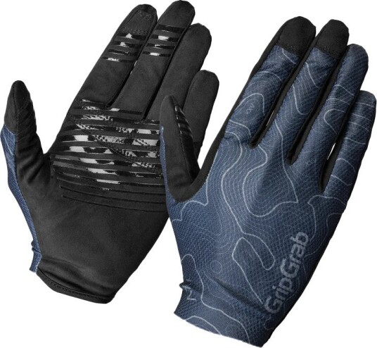 Gripgrab Rebel Full Finger Summer Gloves Navy Blue L
