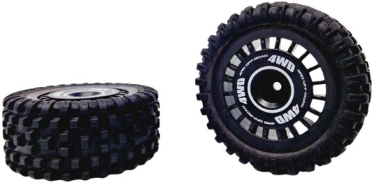 MJX 16300C Pre Glued Wheels