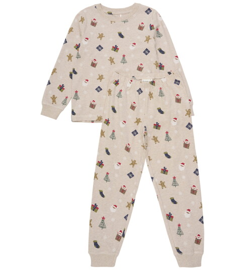 Minymo Pyjamas Set Aop Beige 116