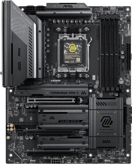 MSI MAG B850 Tomahawk Max Hovedkort med WiFi MSI MAG B850 Tomahawk Max Hovedkort med WiFi