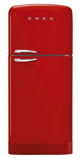 Smeg Fab50 Retro Kombiskap Rød med Super-Cool Funksjon Smeg Fab50 Retro Kombiskap Rød med Super-Cool Funksjon