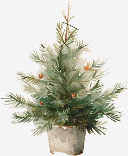 Juletre Klistremerke