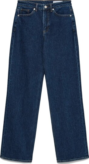 Vero Moda Vmtessa Hr Wide Jeans Ra3131 Ga Noos   Navy   32 x 32