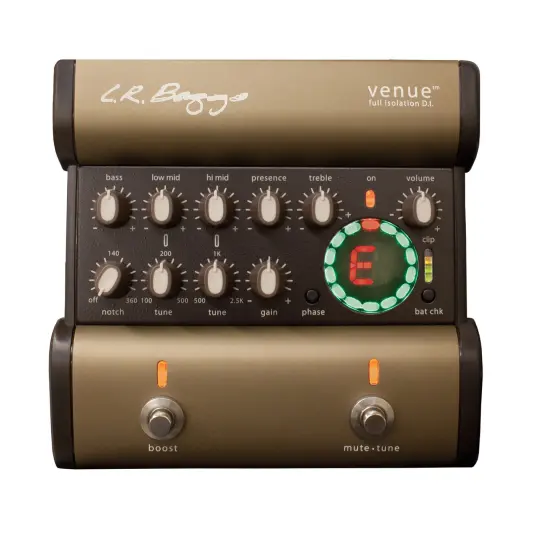 L.R. Baggs L.R.Baggs Venue Di, Full Isolation Di/footpedal With Tuner L.R. Baggs L.R.Baggs Venue Di, Full Isolation Di/footpedal With Tuner