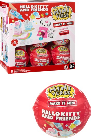MGA"s Miniverse Make It Mini Hello kitty S4 Lekesett