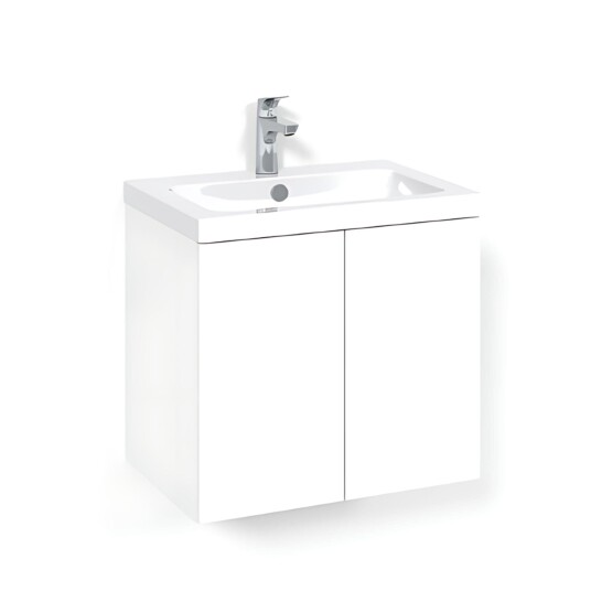 Macro Design Crown Plain Servantskap 2 dør - med Light 14 Eller 45 Servant Hvit / 60x45cm Macro Design Crown Plain Servantskap 2 dør - med Light 14 Eller 45 Servant Hvit / 60x45cm