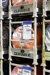 Durable 174707 Blå A4 223 Mm 368 Mm 10 Stykker