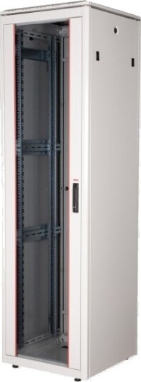 Roline 26.21.0062 Frittstående Hylle 42U 600 Kg Rack Skinner Justerbare Bein 73.7 Kg