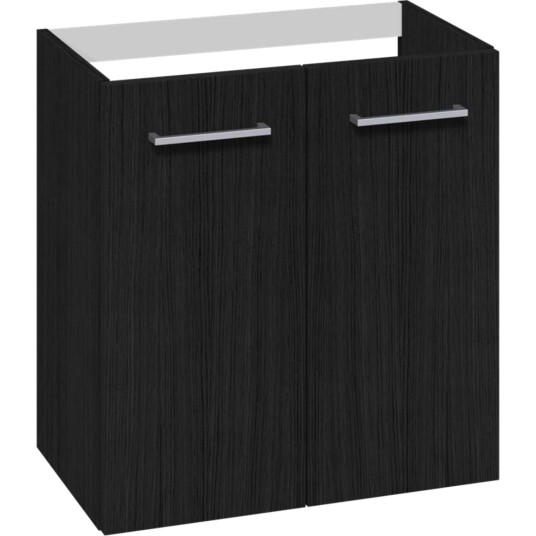 1904 Voss Slim Servantskap med 2 Dører Svart eik / 60cm GRO-7041039
