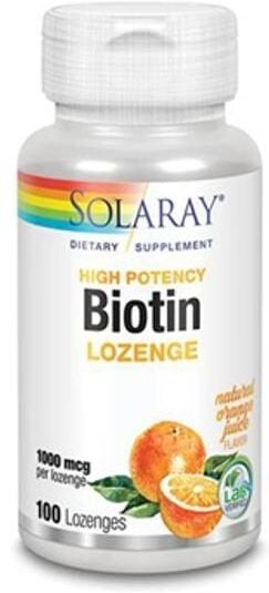 Solaray Biotin 1000 Ug Solaray Biotin 1000 Ug