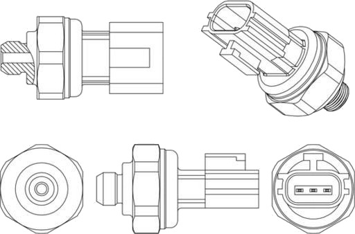 Trykkbryter, klimaanlegg MAHLE ASE 8 000P