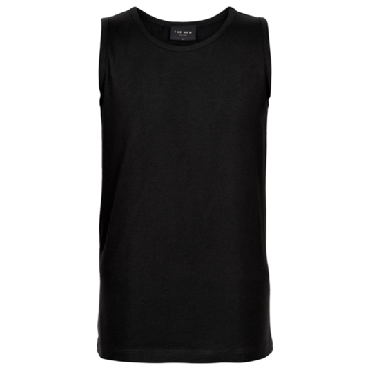 The New Classic Tank topp Boy Black 5-6 år