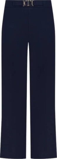 Twinset Dame Bukser Blå XS,