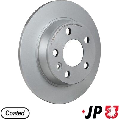 Bremseskive JP GROUP 1163206700