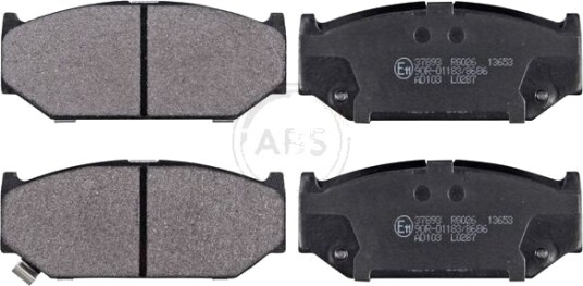 A.B.S. 37893 Bremseklosser A.B.S. 37893 Bremseklosser