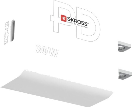 SKROSS Power Charger US/Japan mfl. 1xUSB-C PD 30W SKROSS Power Charger US/Japan mfl. 1xUSB-C PD 30W