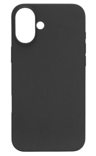 Linocell Second skin for iPhone 16 Plus Svart