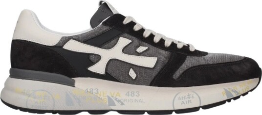 Premiata, Herre, Sko, Svart, 42 EU,