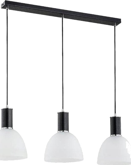 Alfac Hengelampe Alfa Dana 62180 Hengende Lampelist 3X60w E27 Svart