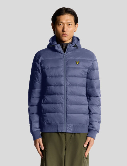 Lyle & Scott Wadded Jacket - Navy - XS