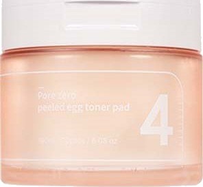 numbuzin No.4 Pore Zero Peeled Egg Toner Pad 70 pads 190 ml