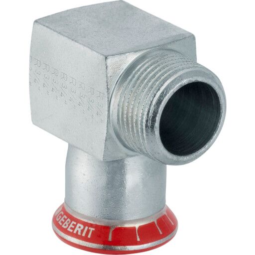 Geberit Elbowad mt cst 90g d22-r3/4 zn-pl Geberit Elbowad mt cst 90g d22-r3/4 zn-pl