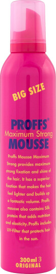 PROFFS STYLING Original Maximum Strong Mousse 300 ml PROFFS STYLING Original Maximum Strong Mousse 300 ml