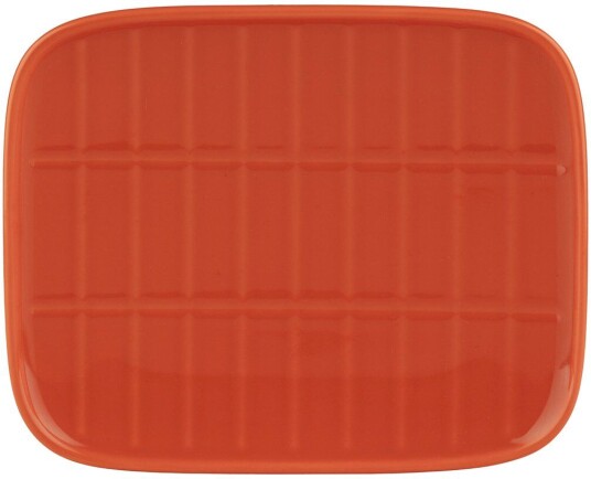 Marimekko Tiiliskivi tallerken 12 x 15 cm Orange