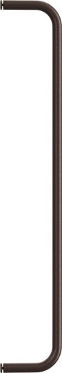 String Stang Til Metallhylle 53 cm Mørkebrun String Stang Til Metallhylle 53 cm Mørkebrun