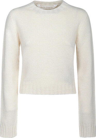 Palm Angels Dame Strikkevarer Beige S,