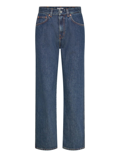 Filippa K High Waisted Cropped Jeans Blue 25
