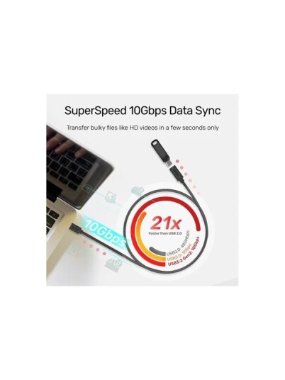 Unitek USB-C Extension 1m C14086BK-1M Unitek USB-C Extension 1m C14086BK-1M