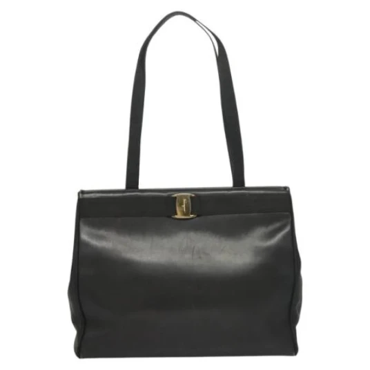 Salvatore Ferragamo Dame Svart