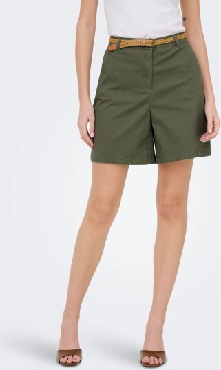 JDY Jdychicago Mw Bermuda Shorts Wvn Noos Khaki green XS