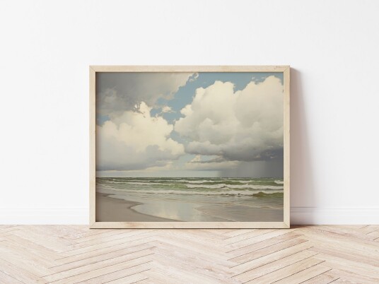 Plakat Strandskyer