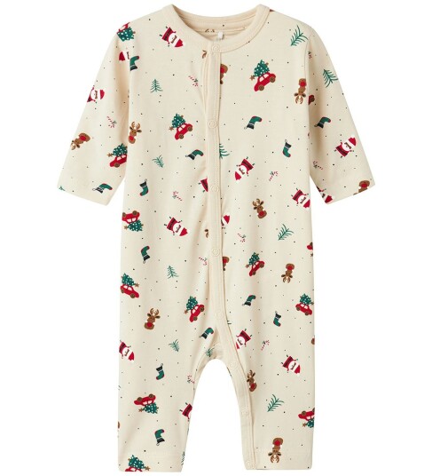 Name It Nbnvismas pyjamas til baby Whitecap Gray Name It Nbnvismas pyjamas til baby Whitecap Gray