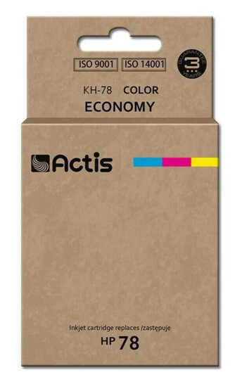 Kompatibel blekkpatron Actis KH-78 Cyan/Magenta/Yellow