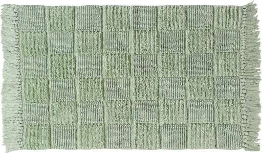 Baderomsmatte   Duna lysegrønn Størrelse: 50 x 80 cm