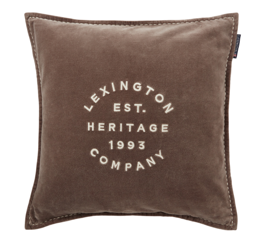 Lexington Putetrekk 1993 Logo fløyel 50x50 cm brun