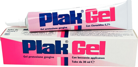 Klorheksedin Dental gel 0,20 % Polifarma Benessere PLAK Gingival Protection 30 ml