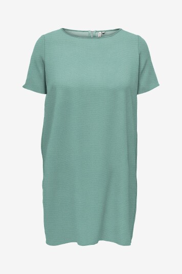 Only Carmakoma Kjole carLux SS Tunic Dress Wvn Grønn