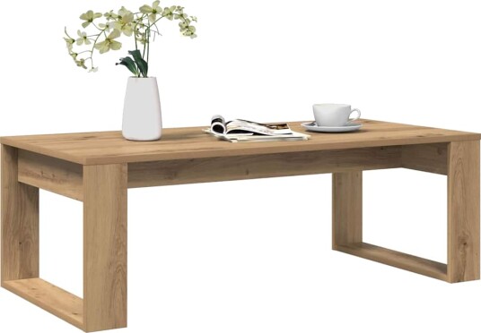 Salongbord artisan eik 102x50x35 cm konstruert tre 8721158440341