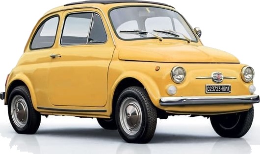Italeri Fiat 500 F 1968 Modellbil 1:12 Italeri Fiat 500 F 1968 Modellbil 1:12