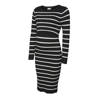 mamalicious Sykepleierkjole MLNEWSIV JUNI Black