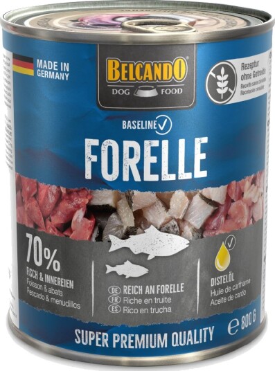Belcando Baseline Våtfôr Ørret 6 X 800 G