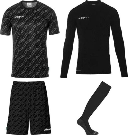 Uhlsport Keepersett Progressive Svart XXL