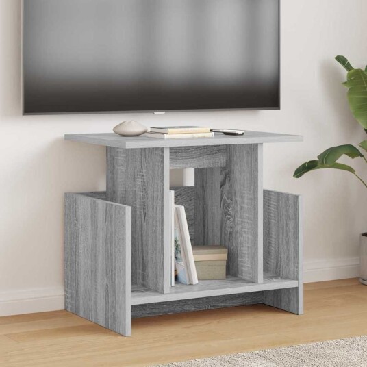  TV benk Grå Sonoma 50 x 35 x 45 cm Konstruert tre