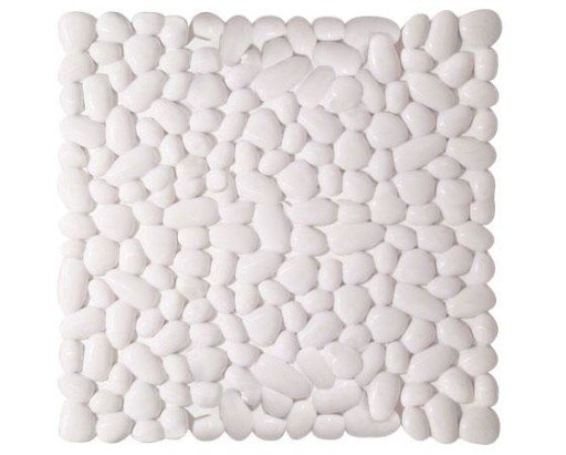 Skridsikker måtte, 55x55 cm, hvit Skridsikker måtte, 55x55 cm, hvit